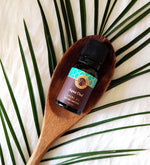 Aqua Oud Ayurveda Aroma Oil by Song of India — oil bottle and packaging detail