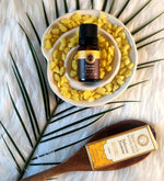 Tuberose Jasmine Ayurveda Aroma Oil by Song of India — dropper or bottle label detail
