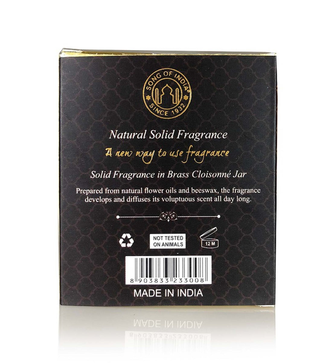 Ayurveda Solid Perfume by Song of India — personal fragrance styling detail