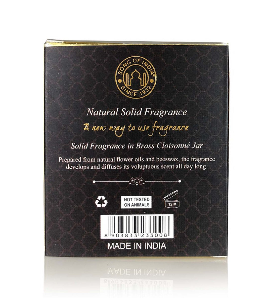 Indian Summer Solid Perfume by Song of India — personal fragrance styling detail