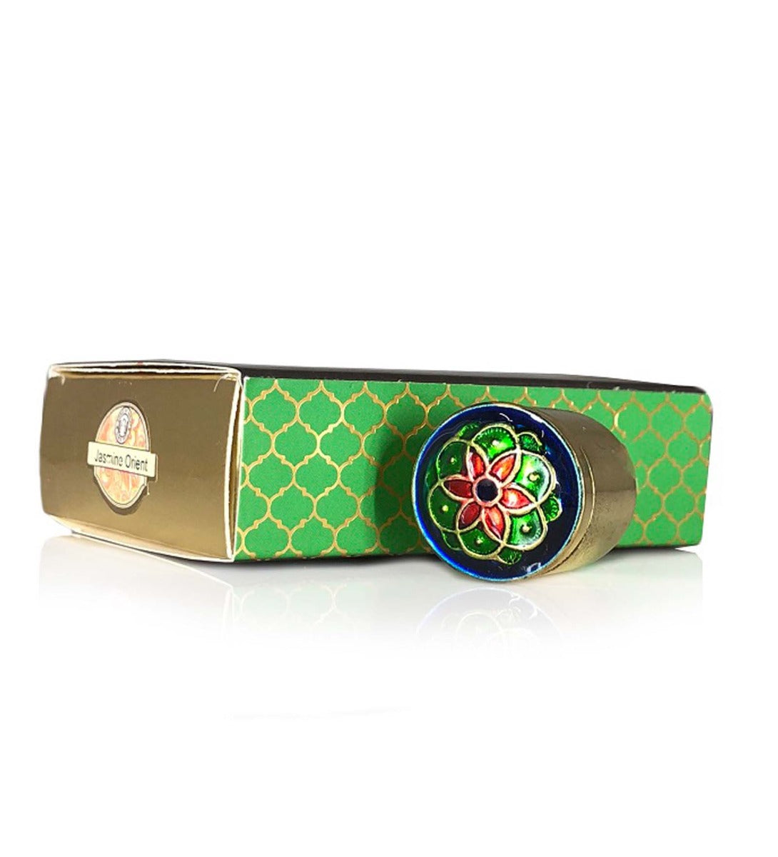 Jasmine Orient Solid Perfume by Song of India — perfume bottle and packaging detail