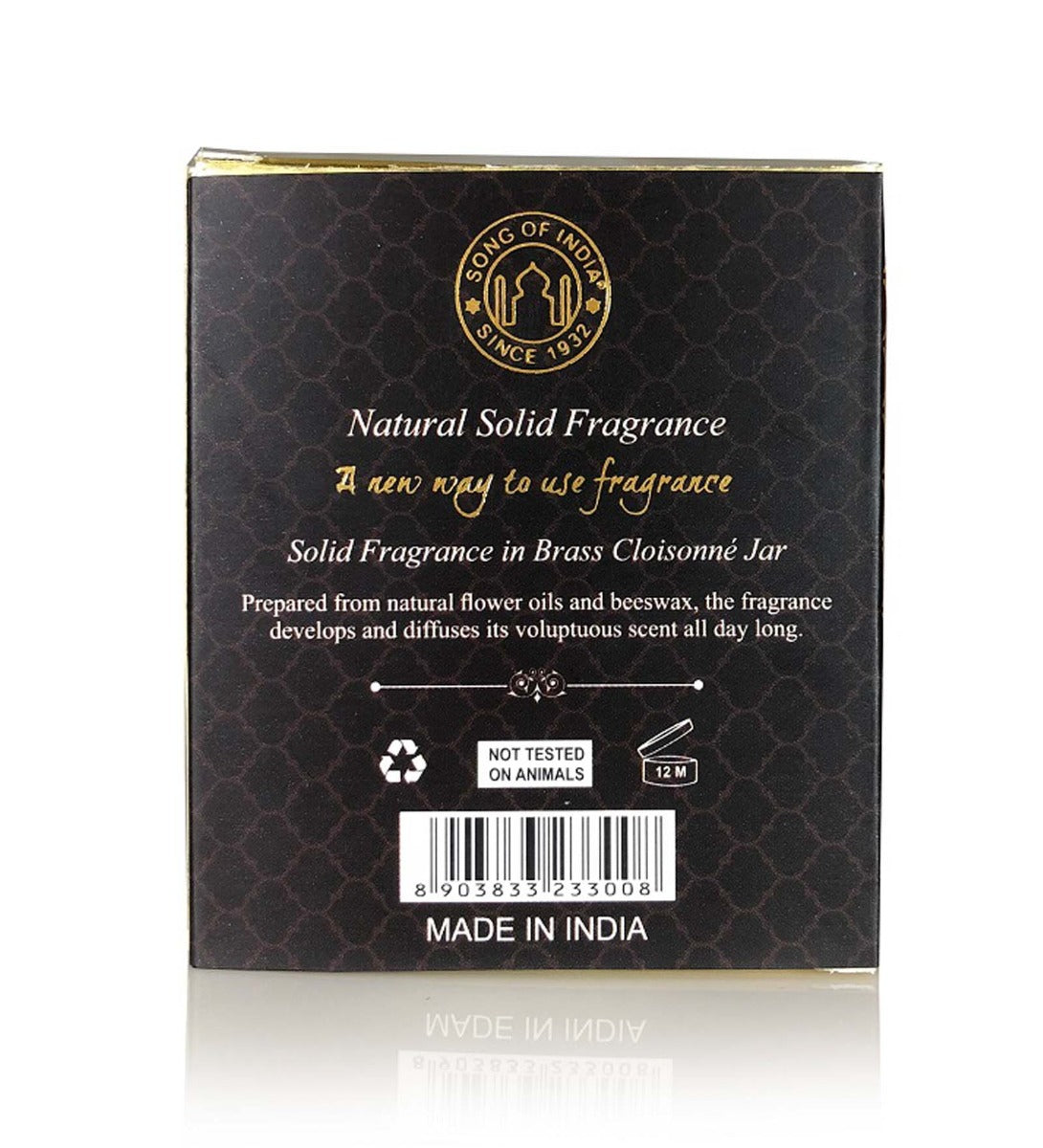 Lily of the Valley Solid Perfume by Song of India — personal fragrance styling detail