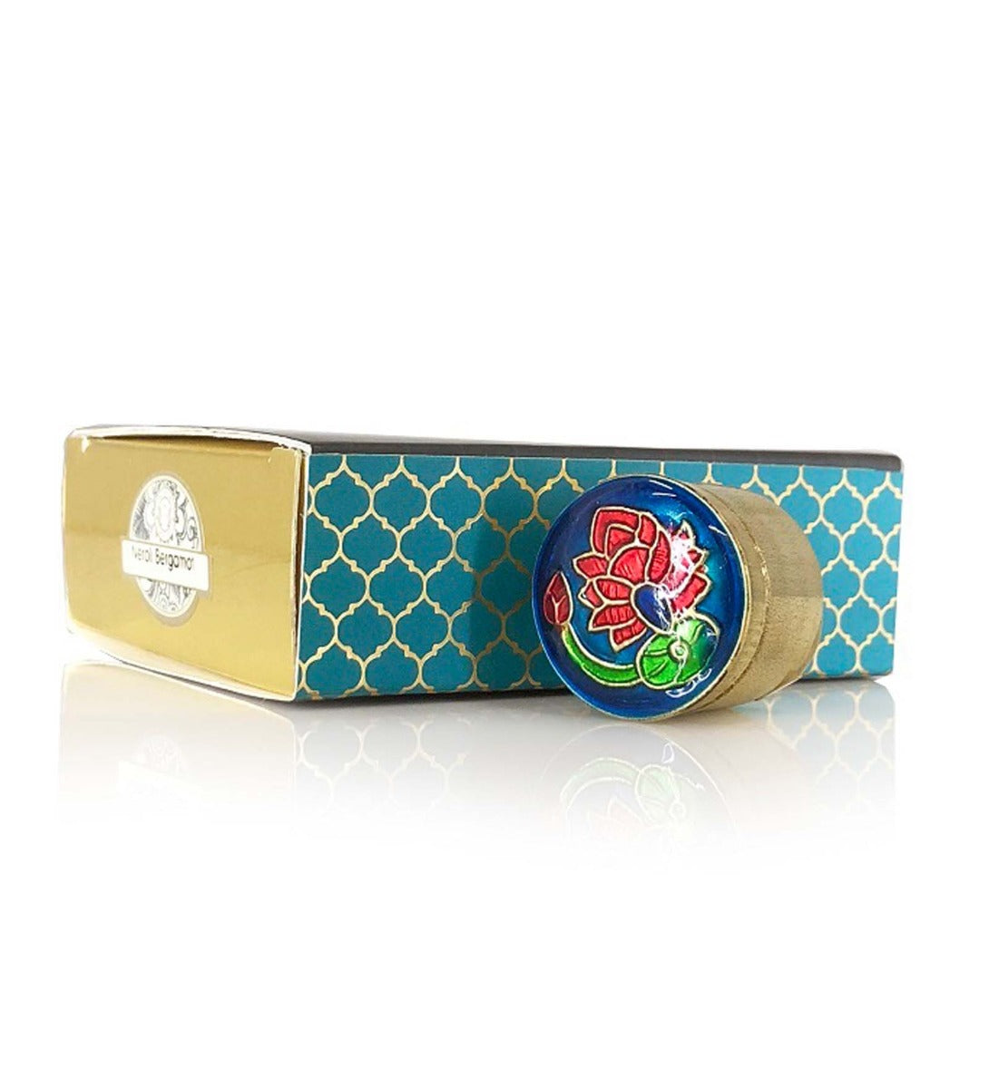 Neroli Bergamot Solid Perfume by Song of India — perfume bottle and packaging detail