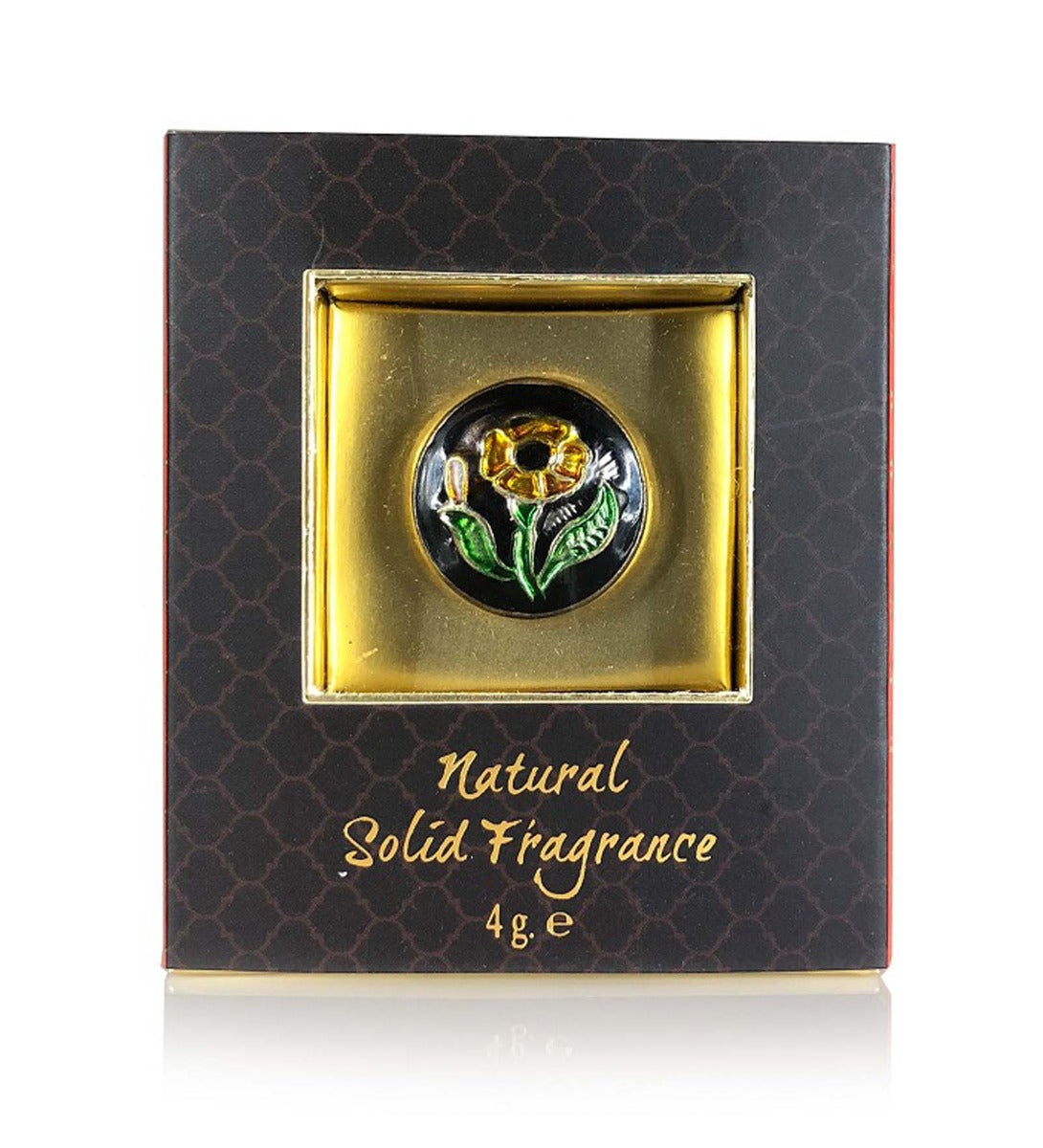 Royal Oud Solid Perfume Brass Jar by Song of India — primary perfume product image