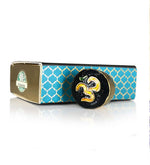 Patchouli Noir Solid Perfume by Song of India — perfume bottle and packaging detail