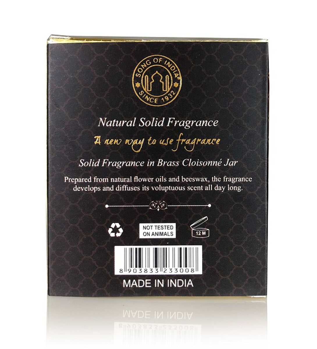 Wild Rose Solid Perfume by Song of India — personal fragrance styling detail