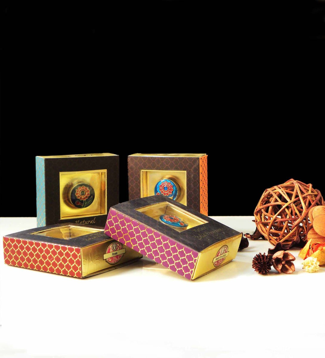 Patchouli Noir Solid Perfume by Song of India — personal fragrance styling detail