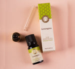 Lemongrass Pure Essential Oil by Song of India — dropper or bottle label detail