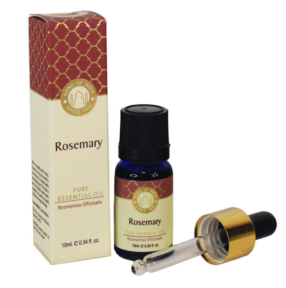 Rosemary Pure Essential Oil by Song of India — primary fragrance oil bottle image