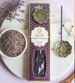 Lavender Lemongrass Ayurveda Incense Sticks with Holder by Song of India — primary incense product image