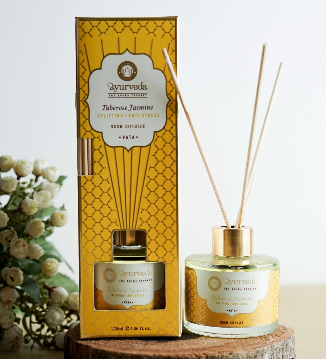 Tuberose Jasmine Reed Diffuser 120ml — main product image
