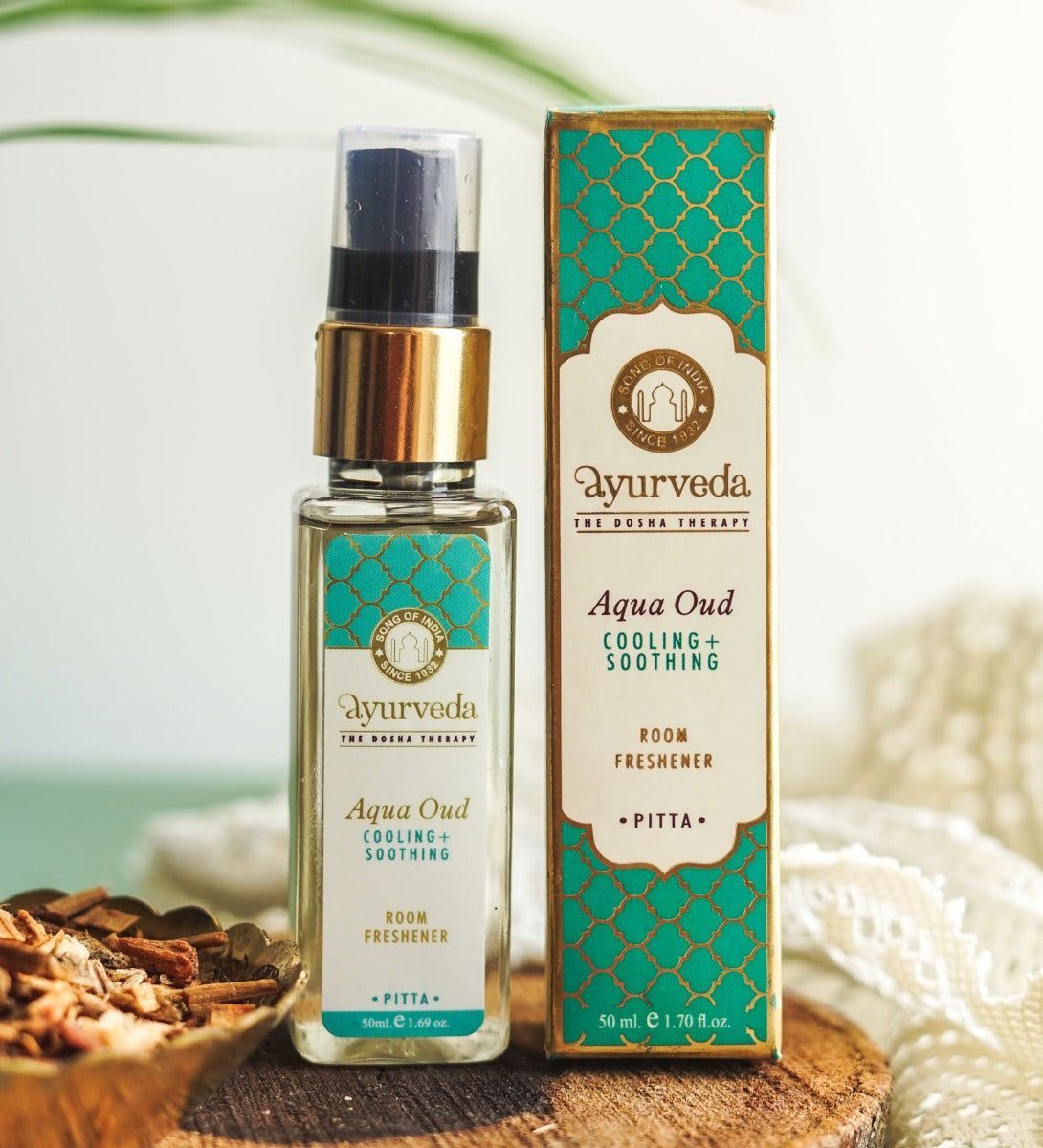 Aqua Oud Ayurveda Room Spray by Song of India — primary product image