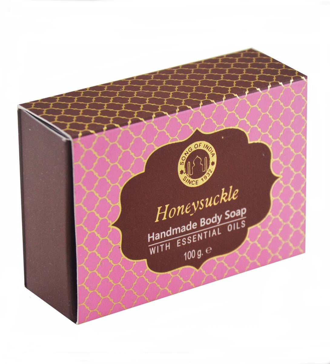 Honeysuckle Handmade Soap by Song of India — primary handmade soap product image