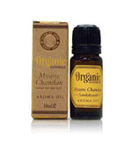 Mysore Chandan - Sandalwood Aroma Oil by Song of India — oil bottle and packaging detail