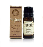 Madurai Jasmine Aroma Oil by Song of India — oil bottle and packaging detail