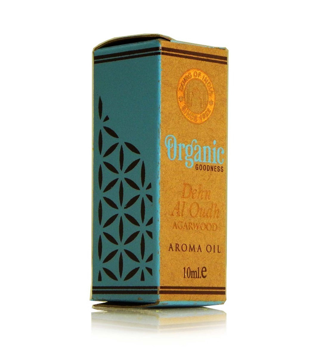 Dehn Al Oudh - Agarwood Aroma Oil by Song of India — dropper or bottle label detail