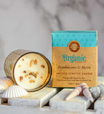 Frankincense & Myrrh Organic Smudge Candle by Song of India — primary soy wax candle product image