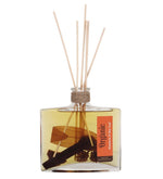 Mandarin & Bay Leaf Organic Reed Diffuser by Song of India — reed diffuser bottle and reeds detail