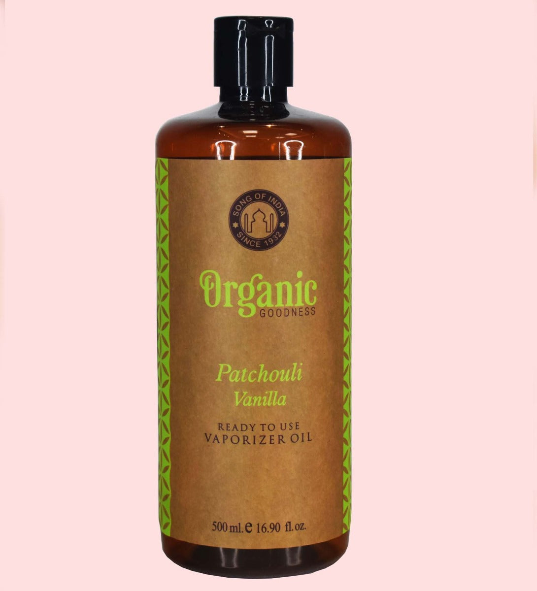 Patchouli Vanilla Vaporiser Oil by Song of India — primary fragrance oil bottle image