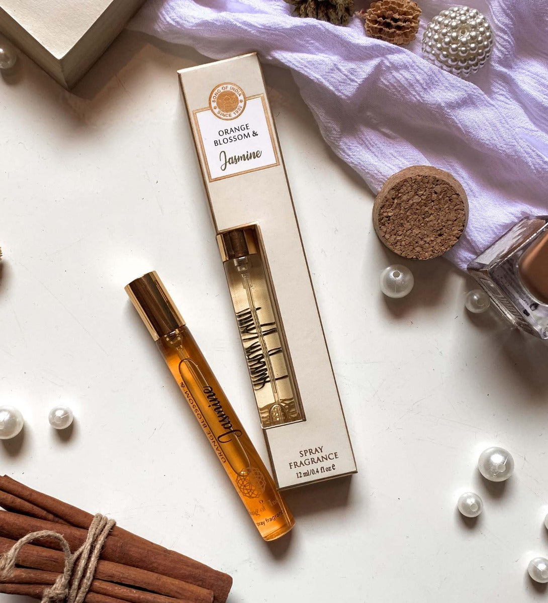 Jasmine & Orange Blossom Perfume Spray 12ml — main product image