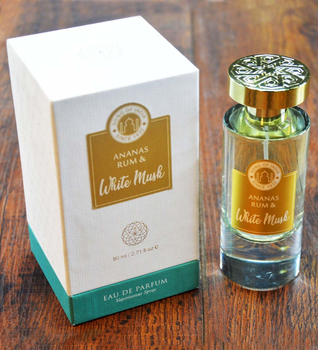 White Musk & Ananas Rum Perfume Spray 80ml — main product image